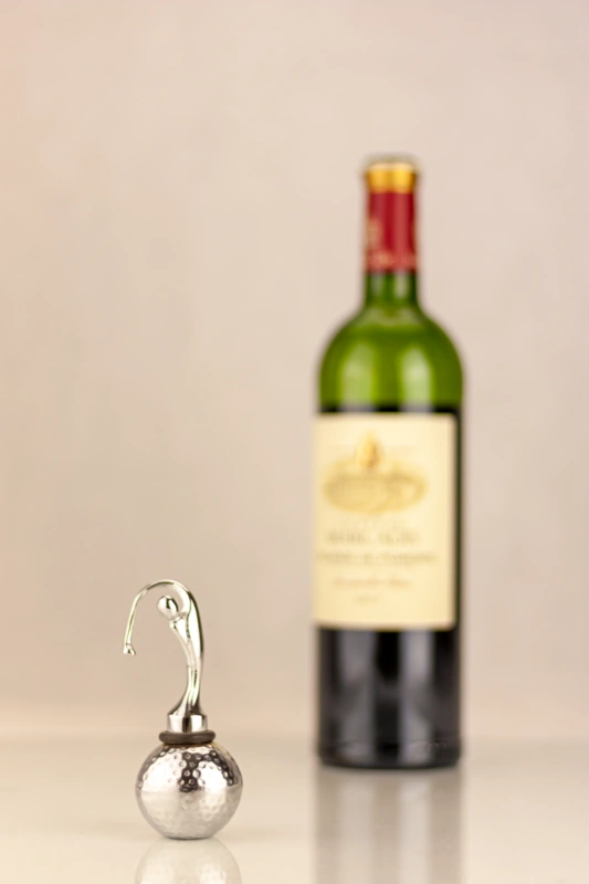 Golf wine stopper 10 cm