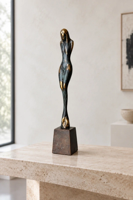 Stille pige 27 cm