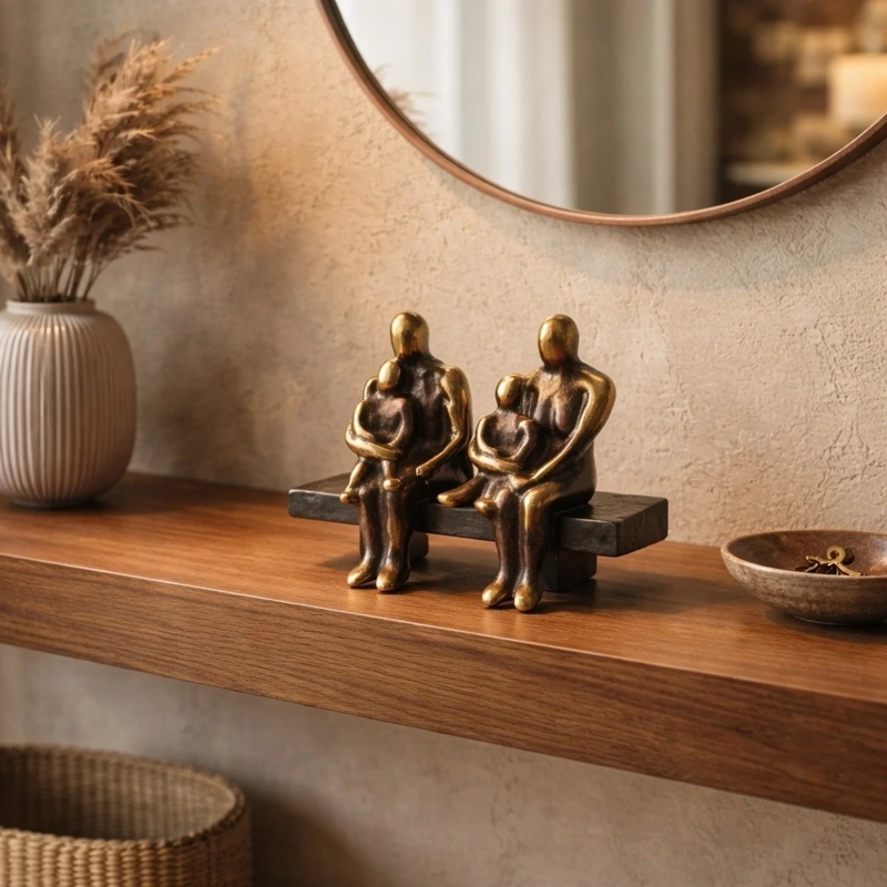 6 Bench 2 adults and 2 children 9 cm