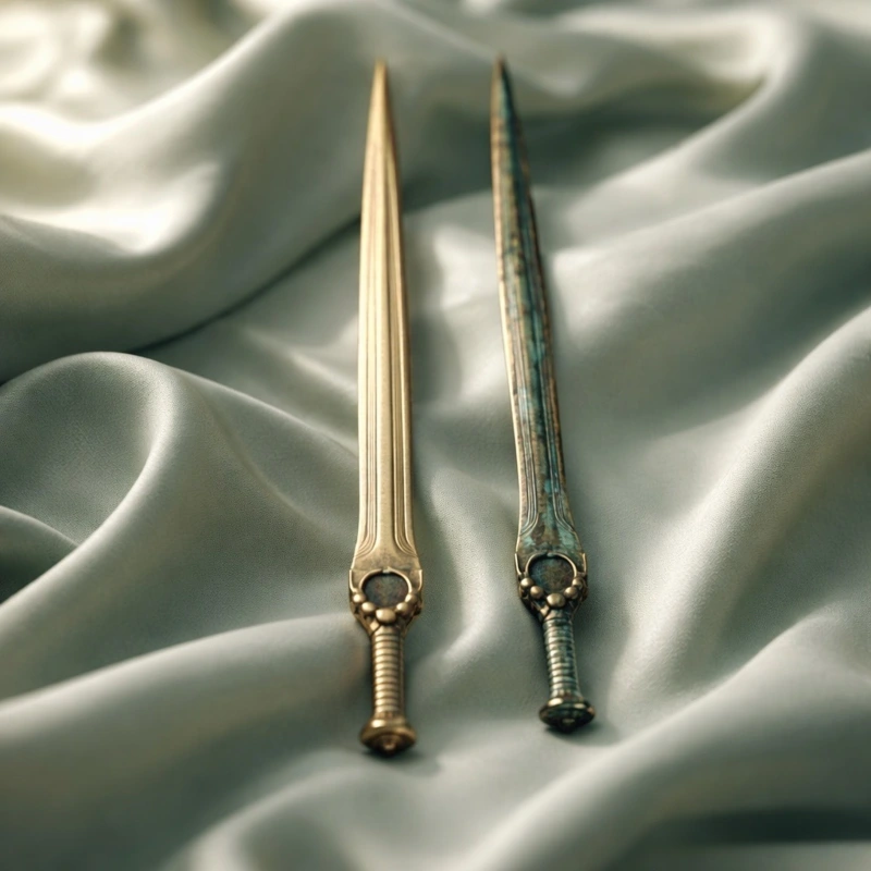 Mini Bronze sword 29 cm