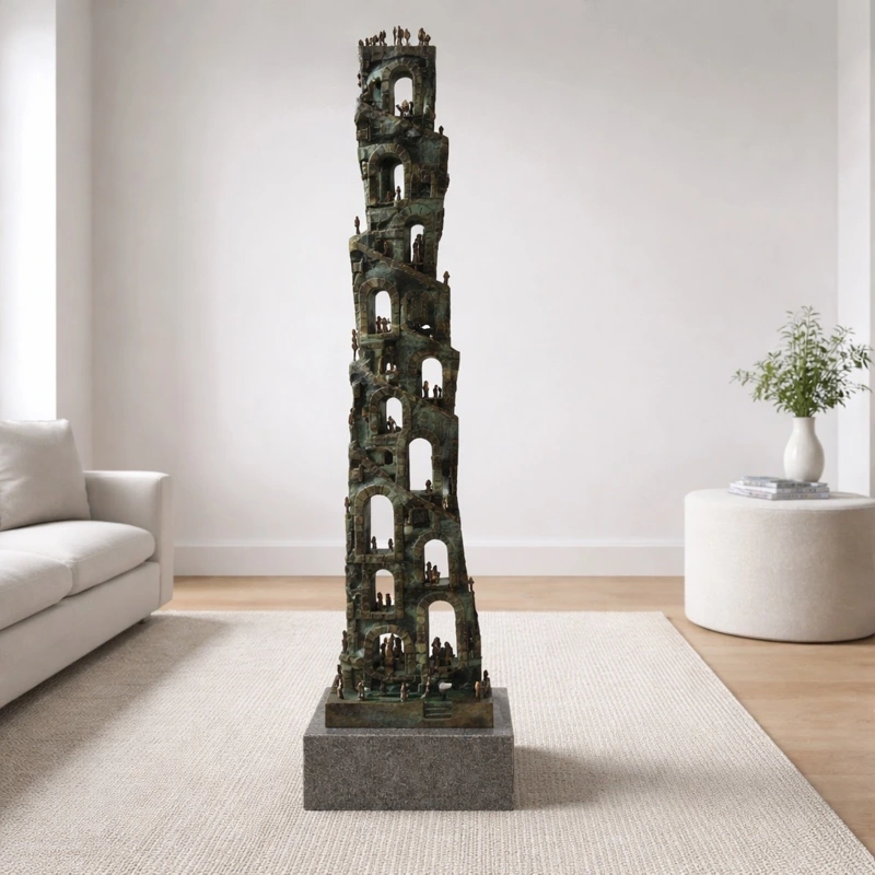 Babelstårnet 178 cm UNIKA