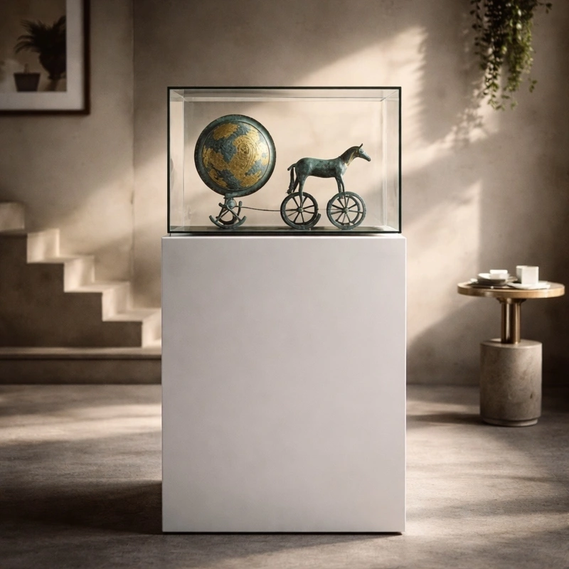 Sun Chariot replica numbered