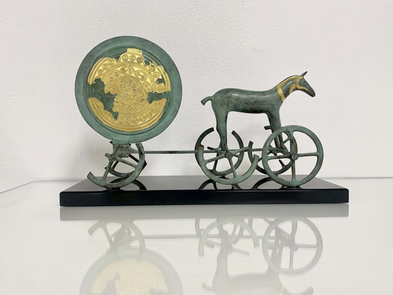 Sun Chariot replica numbered