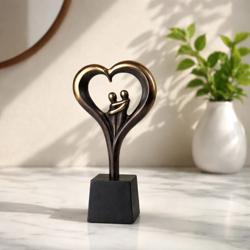 Heart with pair 18 cm