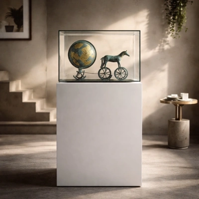 Sun Chariot replica numbered